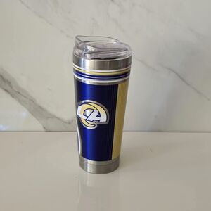 L.A. RAMS | Blue and Yellow Travel Tumbler